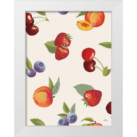 Sweet Life Step 05 White Modern Wood Framed Art Print by Penner, Janelle
