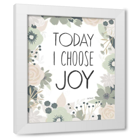 Happy Thoughts II White Modern Wood Framed Art Print by Tavoletti, Anne