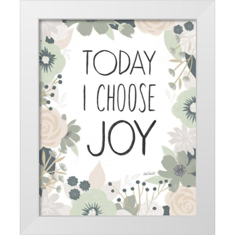 Happy Thoughts II White Modern Wood Framed Art Print by Tavoletti, Anne