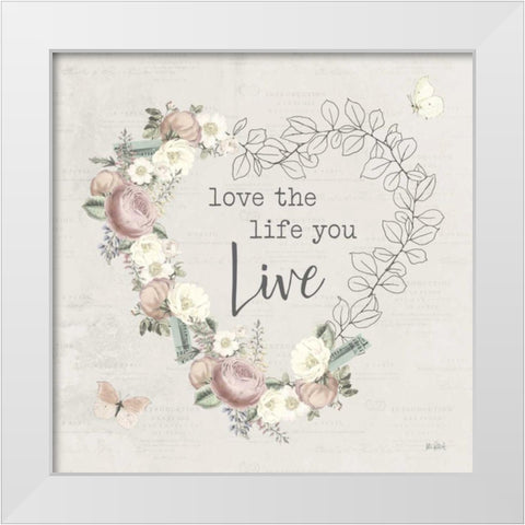 Garden District IV Neutral White Modern Wood Framed Art Print by Pertiet, Katie