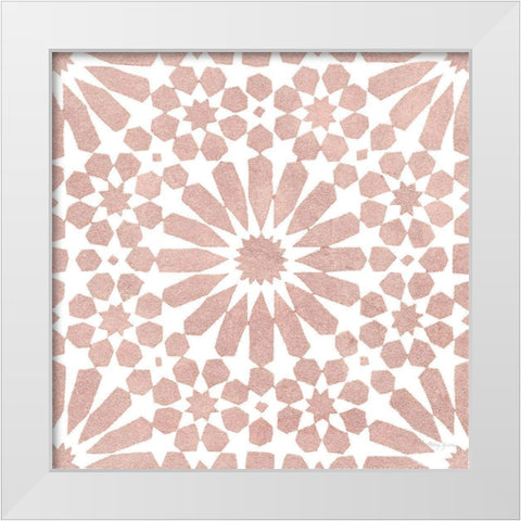 Simply Elegant IV Rose Gold Crop White Modern Wood Framed Art Print by Green, Nancy