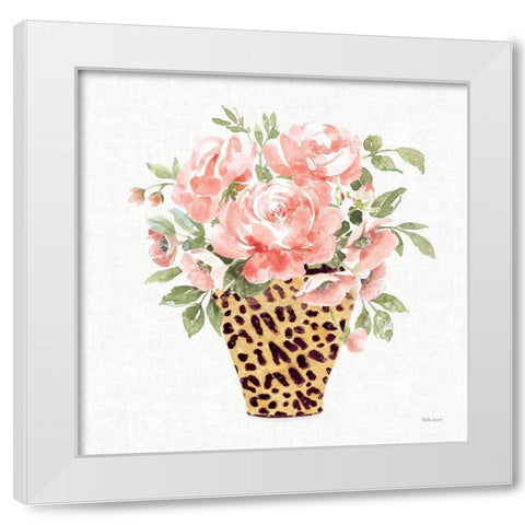Luxe Bouquet I White Modern Wood Framed Art Print by Grove, Beth