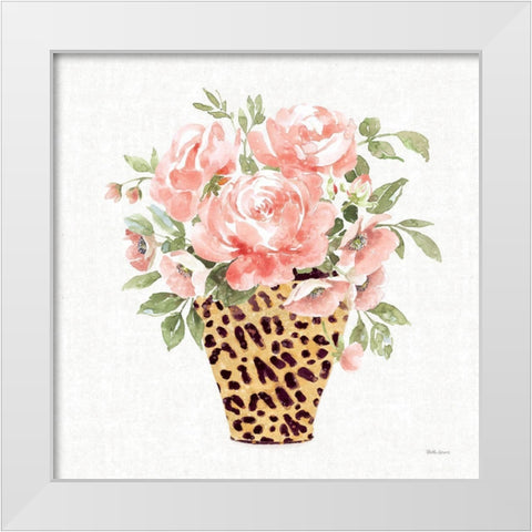 Luxe Bouquet I White Modern Wood Framed Art Print by Grove, Beth