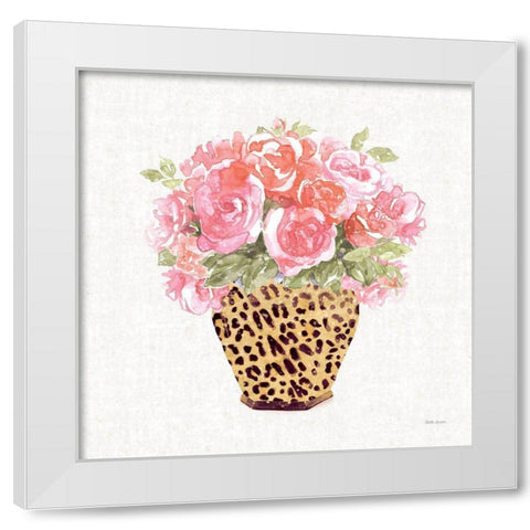 Luxe Bouquet II White Modern Wood Framed Art Print by Grove, Beth