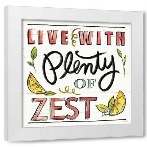 Lemonade Stand IV White Modern Wood Framed Art Print by Tavoletti, Anne