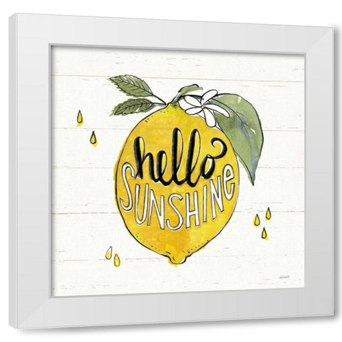 Lemonade Stand VII White Modern Wood Framed Art Print by Tavoletti, Anne