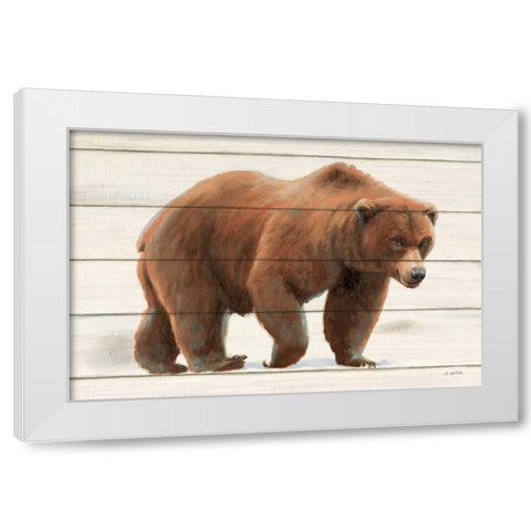 Northern Wild I on Wood White Modern Wood Framed Art Print by Wiens, James