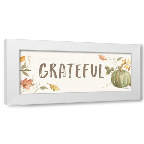 Happy Harvest IX White Modern Wood Framed Art Print by Vassileva, Silvia