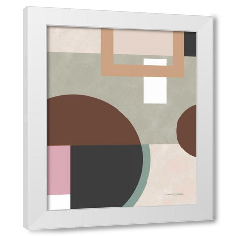 Soft Modern II White Modern Wood Framed Art Print by Gallagher, Megan