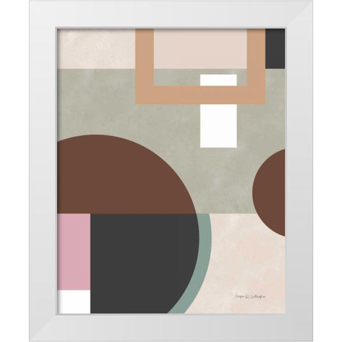 Soft Modern II White Modern Wood Framed Art Print by Gallagher, Megan