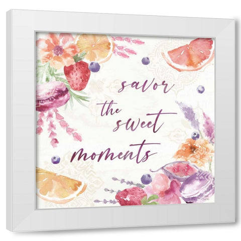 Classy Cocktails VI White Modern Wood Framed Art Print by June, Dina