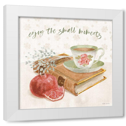 Cottage Charm VI White Modern Wood Framed Art Print by Grove, Beth