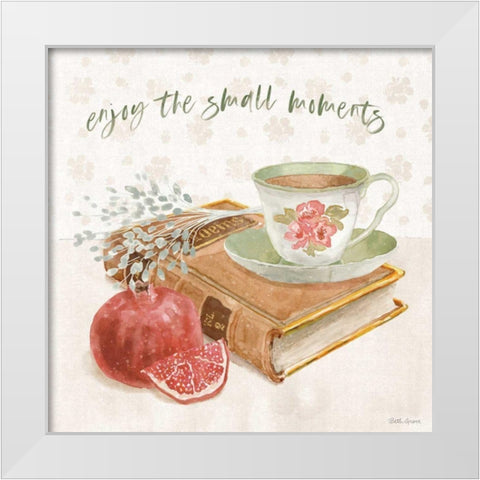 Cottage Charm VI White Modern Wood Framed Art Print by Grove, Beth