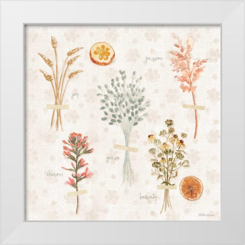 Cottage Charm VIII White Modern Wood Framed Art Print by Grove, Beth