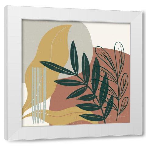 Mid Century Modern II Light White Modern Wood Framed Art Print by Thorns, Becky