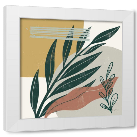Mid Century Modern IV Light White Modern Wood Framed Art Print by Thorns, Becky
