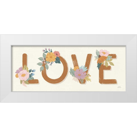 September Sweetness VIII White Modern Wood Framed Art Print by Marshall, Laura