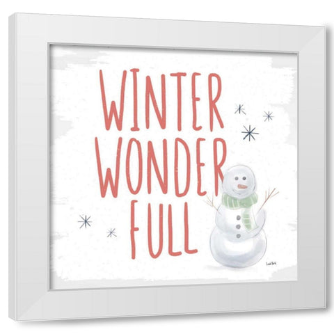 Woodland Wonders VI White Modern Wood Framed Art Print by York, Leah