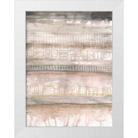 Neutral Studies I White Modern Wood Framed Art Print by Prahl, Courtney