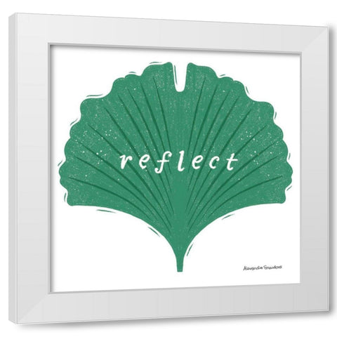 Nature Sanctuary IV White Modern Wood Framed Art Print by Snowdon, Alexandra