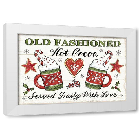 Christmas Treats I White Modern Wood Framed Art Print by Tavoletti, Anne