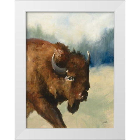Spirit of the West III White Modern Wood Framed Art Print by Purinton, Julia