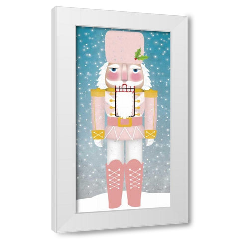 Nutcracker I Blush White Modern Wood Framed Art Print by Fowler, Ryan