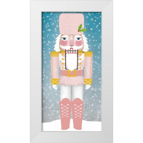 Nutcracker I Blush White Modern Wood Framed Art Print by Fowler, Ryan