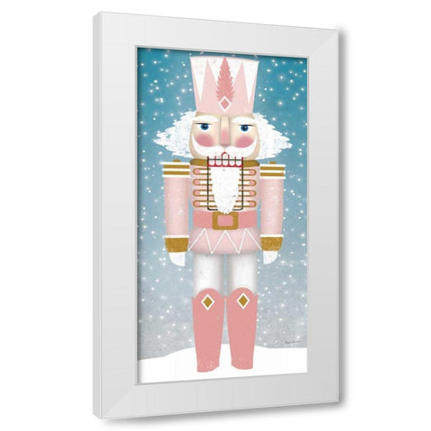 Nutcracker II Blush White Modern Wood Framed Art Print by Fowler, Ryan