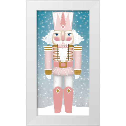 Nutcracker II Blush White Modern Wood Framed Art Print by Fowler, Ryan
