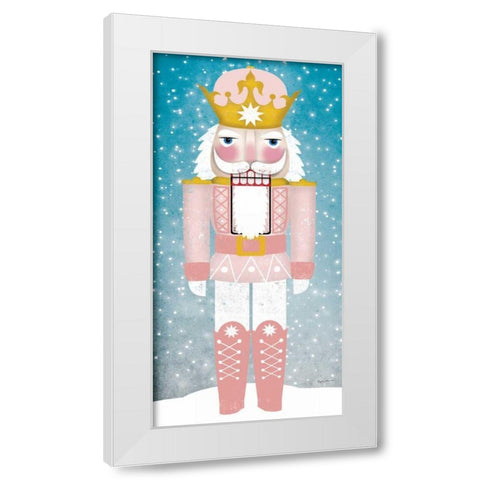 Nutcracker III Blush White Modern Wood Framed Art Print by Fowler, Ryan