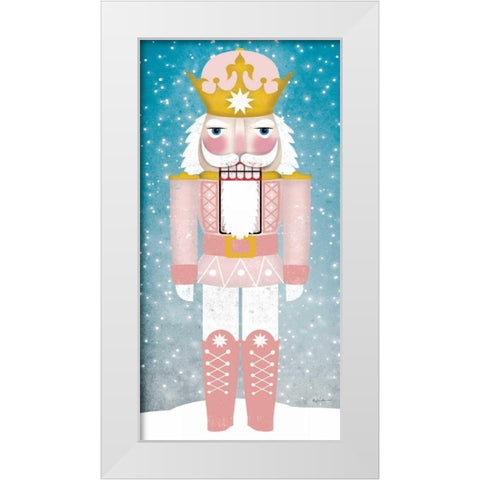Nutcracker III Blush White Modern Wood Framed Art Print by Fowler, Ryan
