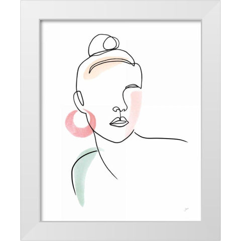 Going Out Tonight White Modern Wood Framed Art Print by Panganiban, Karyn