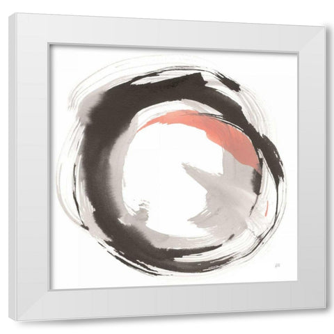 Hake Clay I White Modern Wood Framed Art Print by Paschke, Chris