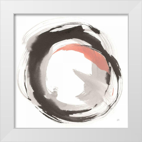 Hake Clay I White Modern Wood Framed Art Print by Paschke, Chris