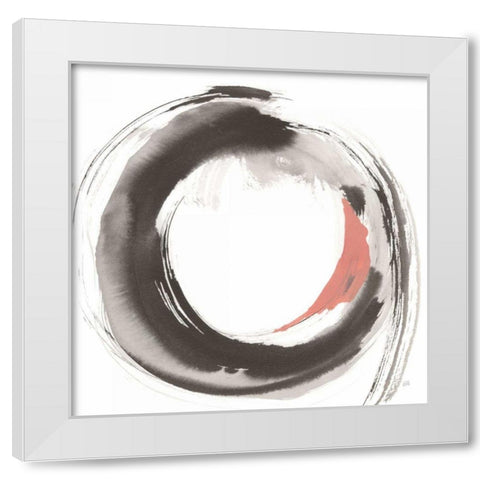 Hake Clay II White Modern Wood Framed Art Print by Paschke, Chris