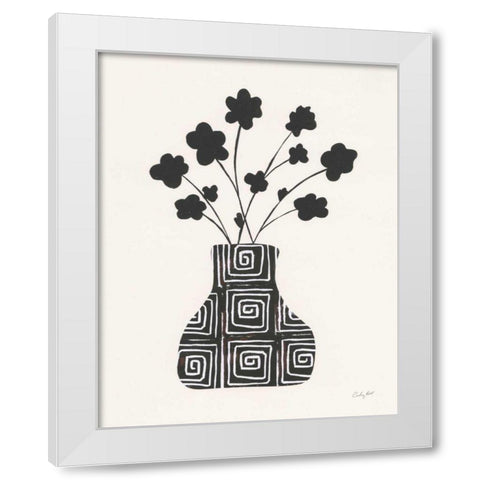 Shadow Vessel II White Modern Wood Framed Art Print by Prahl, Courtney