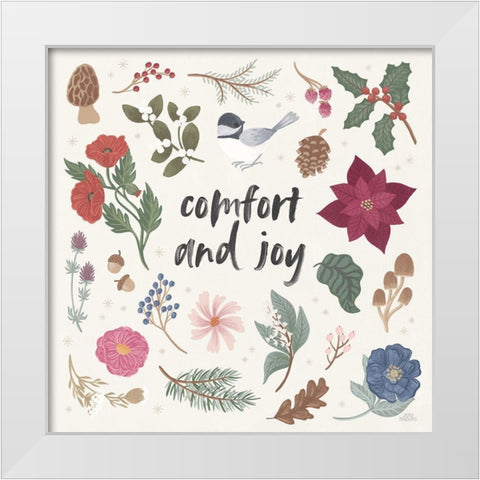 Winter Spirit II White Modern Wood Framed Art Print by Marshall, Laura