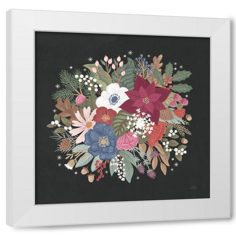 Winter Spirit IX White Modern Wood Framed Art Print by Marshall, Laura