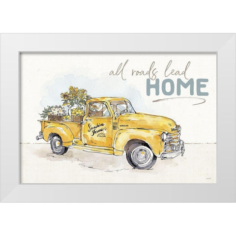 Farmhouse Flea Market I White Modern Wood Framed Art Print by Tavoletti, Anne