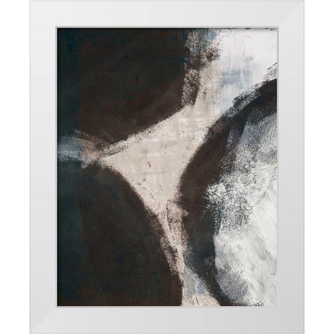 Newgrange Crop White Modern Wood Framed Art Print by Wild Apple Portfolio