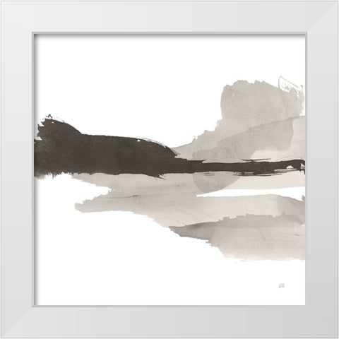 Black and White Classic I White Modern Wood Framed Art Print by Paschke, Chris