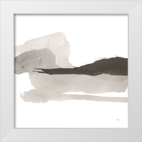 Black and White Classic II White Modern Wood Framed Art Print by Paschke, Chris