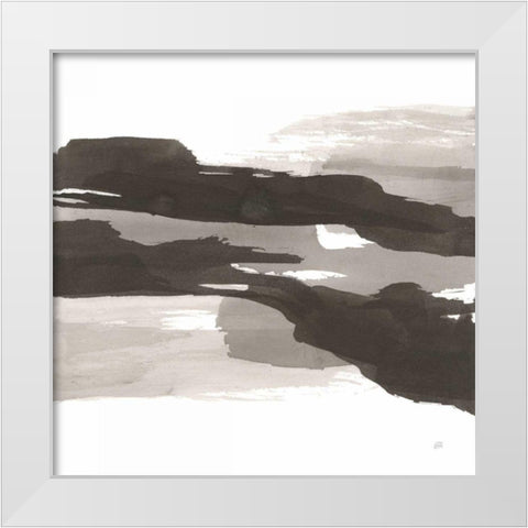 Black and White Classic III White Modern Wood Framed Art Print by Paschke, Chris