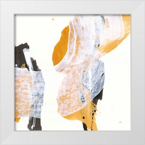 Resistance II White Modern Wood Framed Art Print by Paschke, Chris