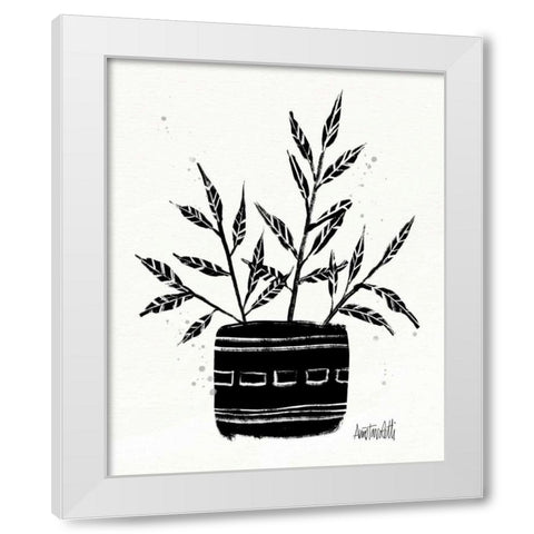 Botanical Sketches IX White Modern Wood Framed Art Print by Tavoletti, Anne