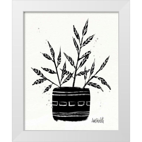 Botanical Sketches IX White Modern Wood Framed Art Print by Tavoletti, Anne