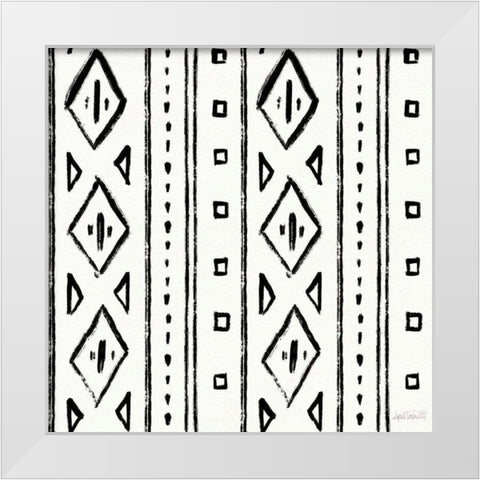 Botanical Sketches Pattern IIA White Modern Wood Framed Art Print by Tavoletti, Anne