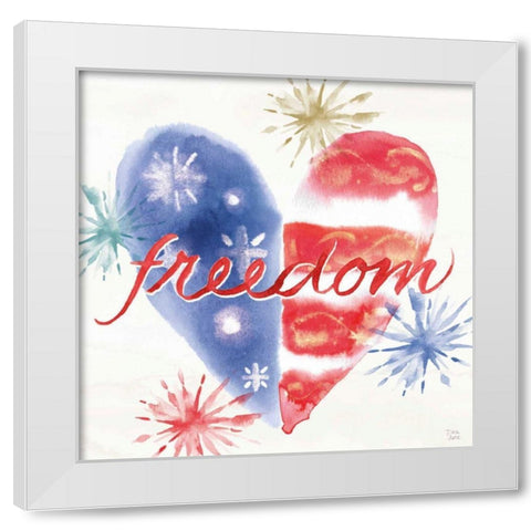 Oh My Stars III White Modern Wood Framed Art Print by June, Dina