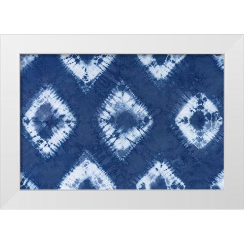 Shiboriscapes III White Modern Wood Framed Art Print by Urban, Mary